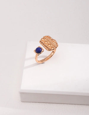 Vintage Style Lapis Lazuli Ring