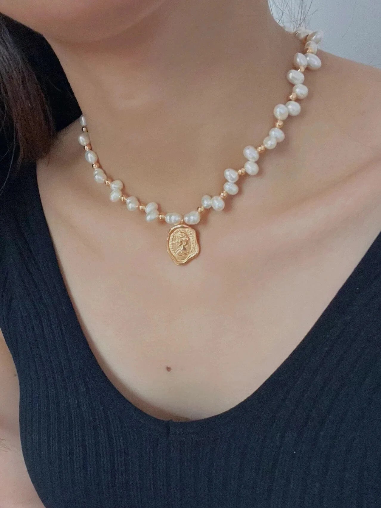 Wax Seal Queen Necklace